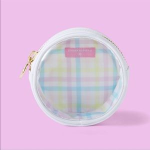 Stoney Clover Lane x Target White/Rainbow Mini Circle Pouch